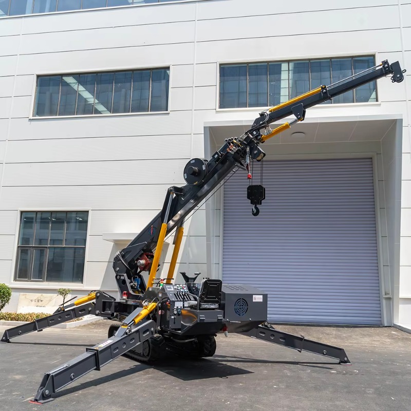 Heavy Equipment Lift - Mini Örümcek Vinç Kompakt Elektrikli Hidrolik