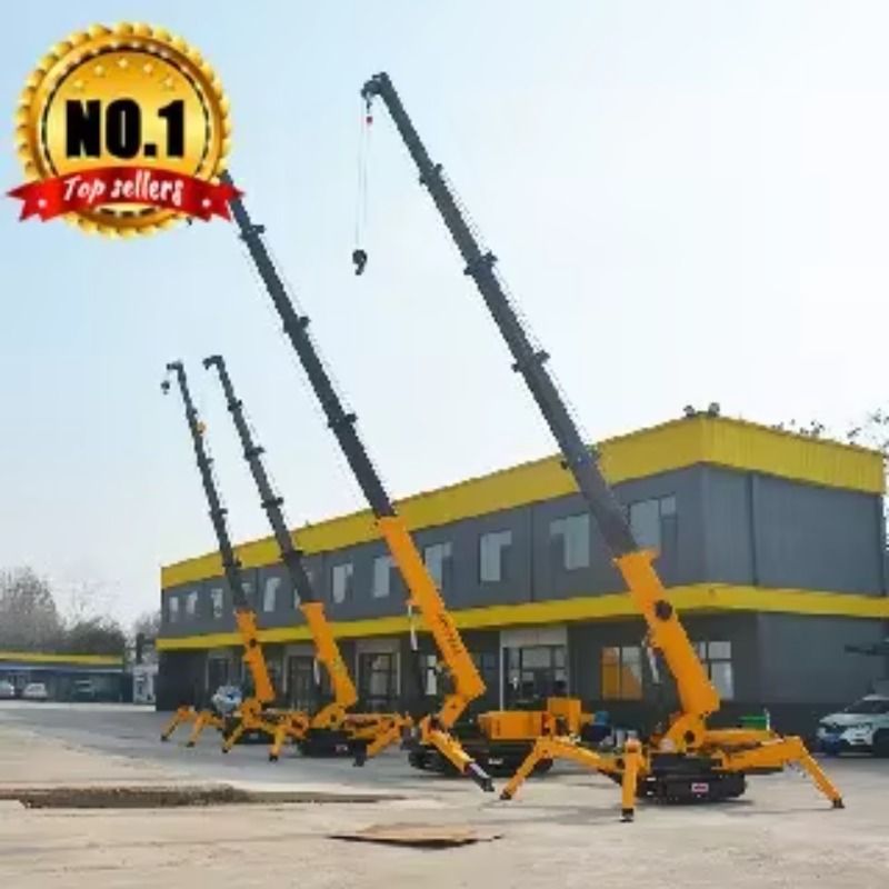 8T Hidrolik Örümcek Vinç Ağır  - Heavy Equipment Lift incelemesi ve fiyatı